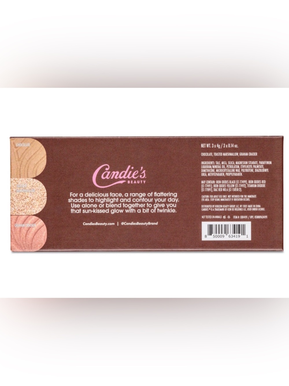 NEW! Candie’s S’mores Contour Palette - Picture 3 of 8